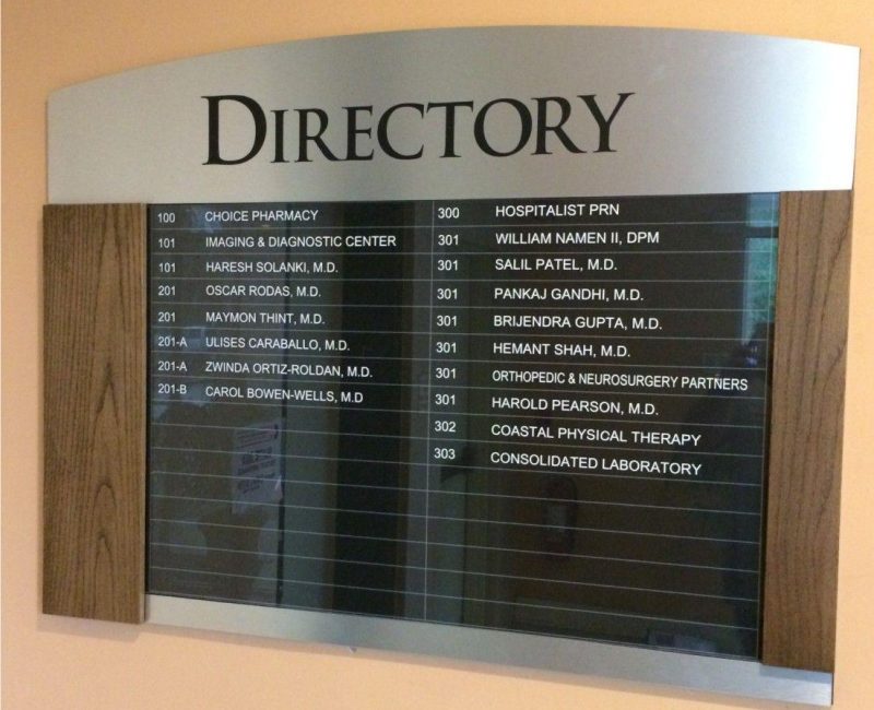 directory sign